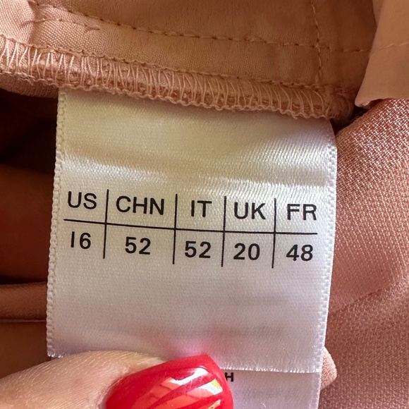 Lafayette 148 New York Gates Full Leg Trouser Pant in Pink Dust - Picture 6 of 14